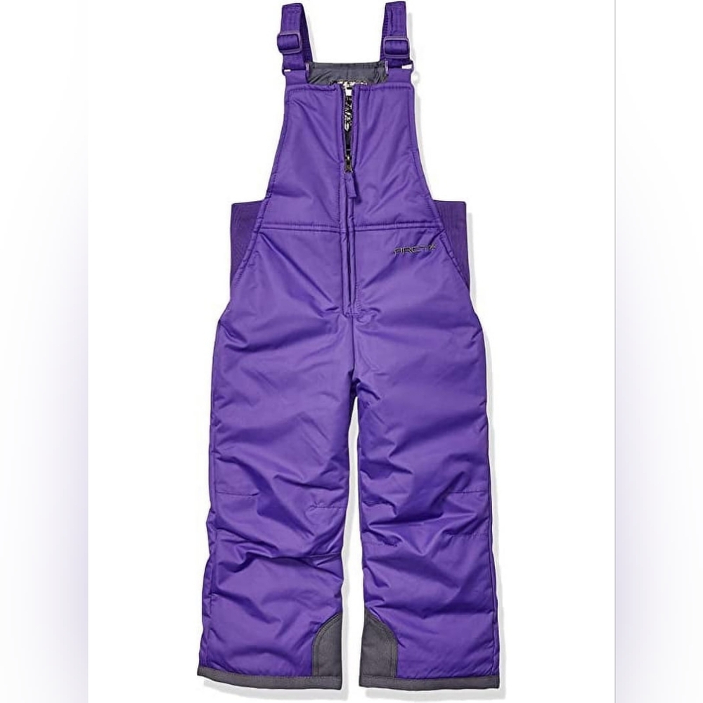 Arctix Toddler Snow Bib Overalls 5T Purple Insulated Winter Pants Girls Sled Ski